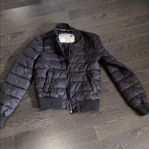 garage bomber jacket